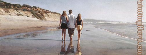 Fathers Day painting - Steve Hanks Fathers Day art painting